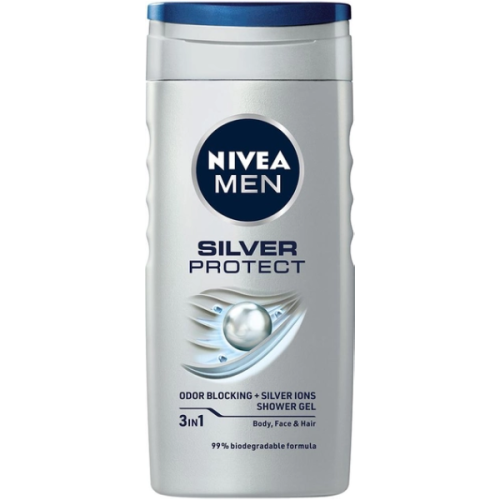 Nivea duş geli Men Gümüşü müdafiə 250ml