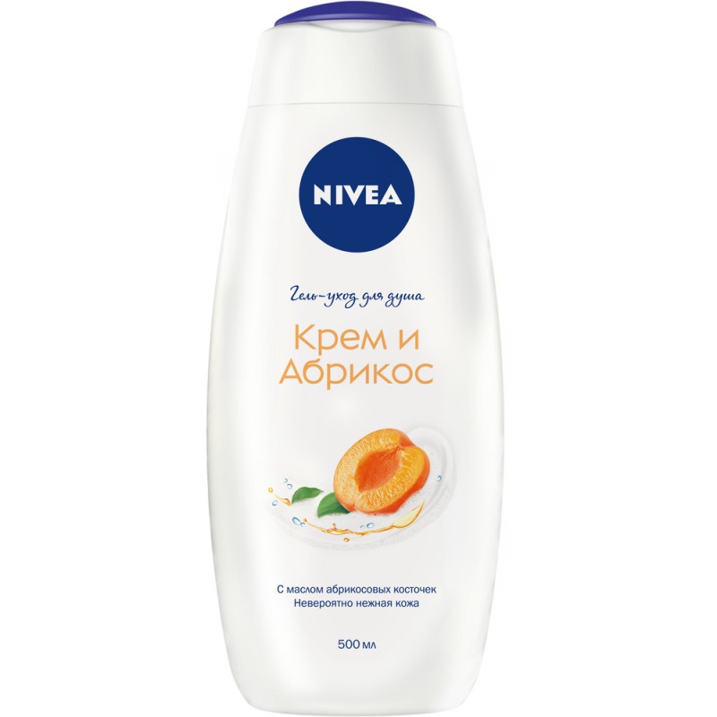 Nivea duş geli Woman Krem və ərik 500ml