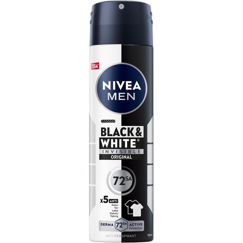 Nivea deo Men Ağ və qara 150ml